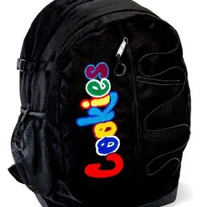 “ AUTHENTIC COOKIES “ ~ Bungee Backpack. Double Zipper and Smell Proof.